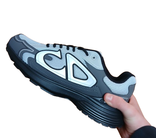 Dior B30s Trainers Grey and black