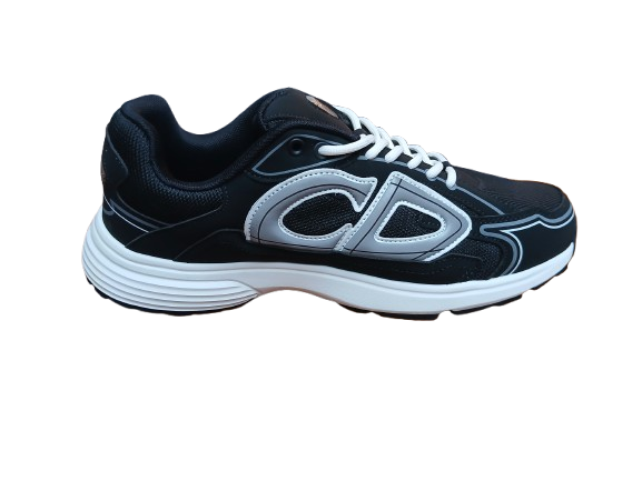 Diors B30s Trainers Black and White