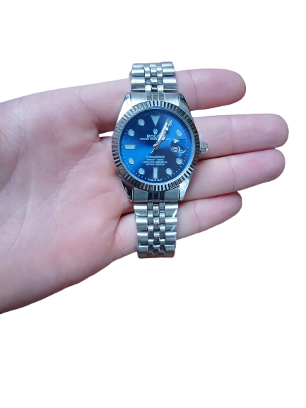 Rolex Set With Blue Face